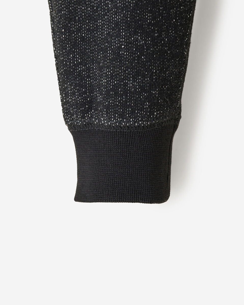 Pantalon ajusté à cheville côtelée en molleton de coton bio pour tout-petits