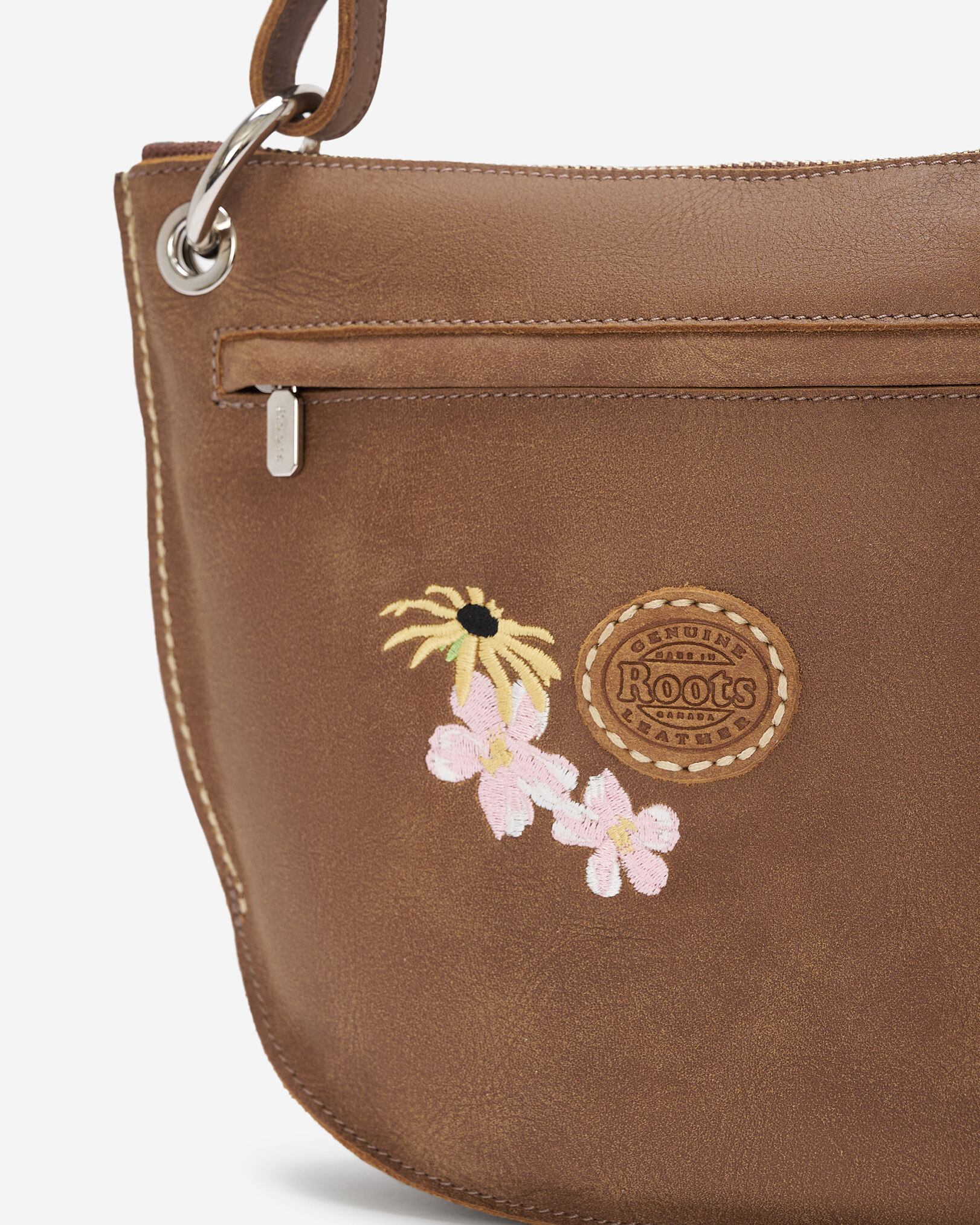 Roots Edie Floral Shoulder Bag Tribe Bramalea City Centre