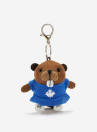Figure Skating Beaver Keychain