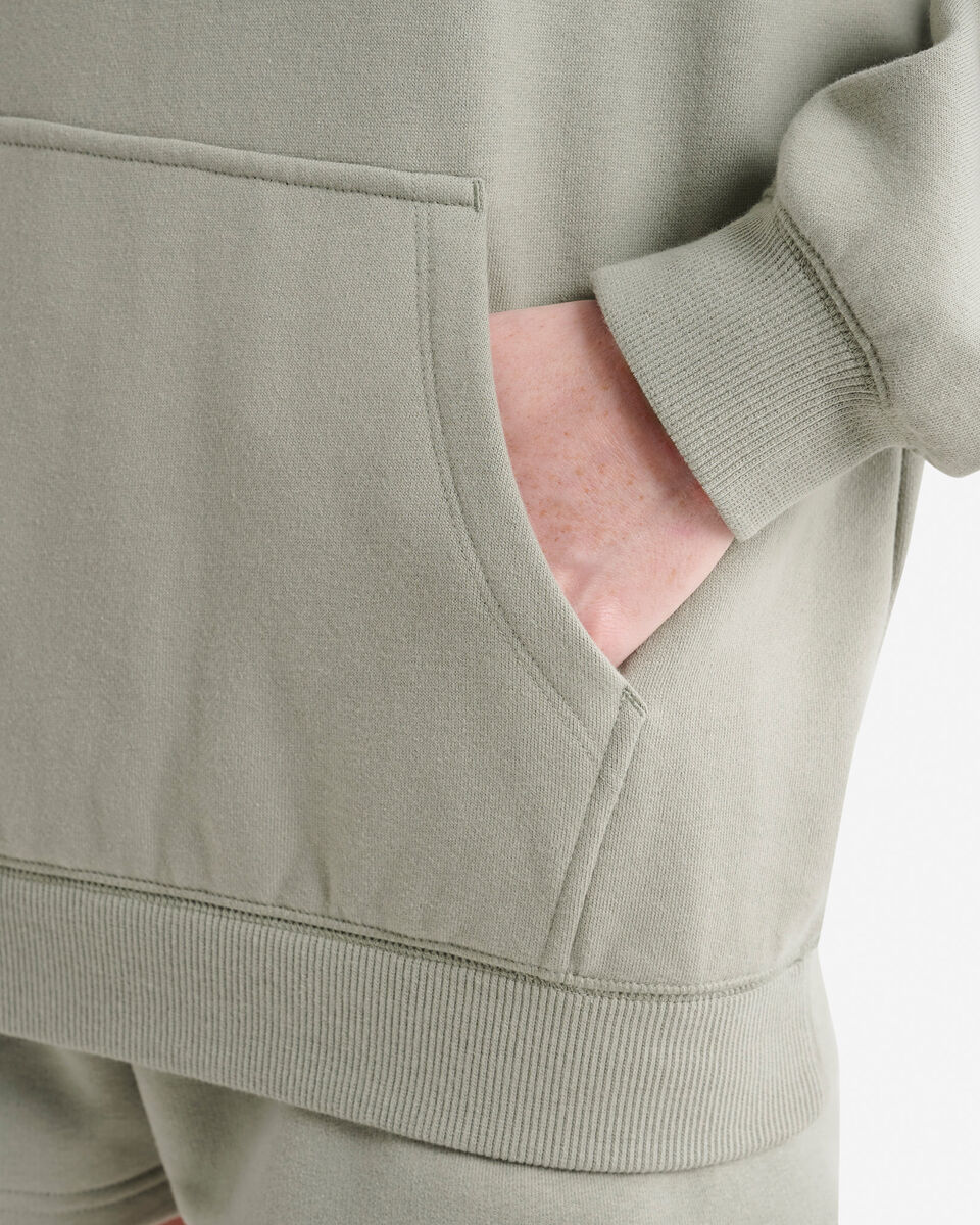 Organic Cooper Relaxed Half Zip Stein