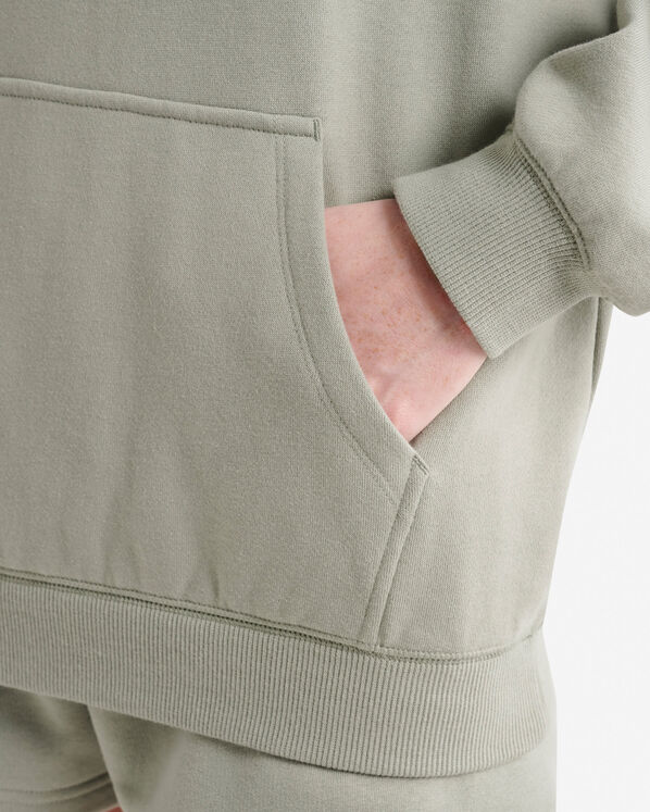 Organic Cooper Relaxed Half Zip Stein