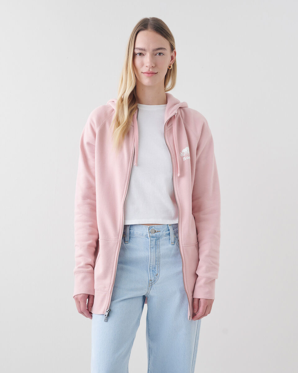 Organic Capri Full Zip Hoodie