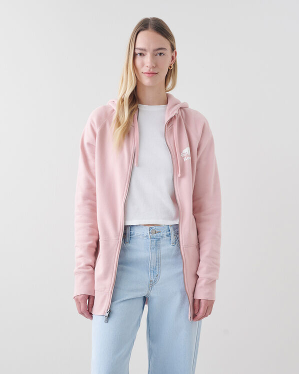 Organic Capri Full Zip Hoodie