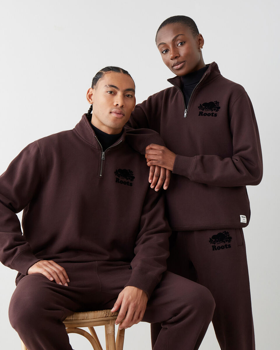 Organic Original Half Zip Stein Gender Free