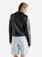 Blouson style moto classique en cuir Navigator