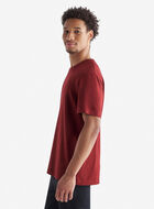 T-shirt poivré en coton bio pour hommes