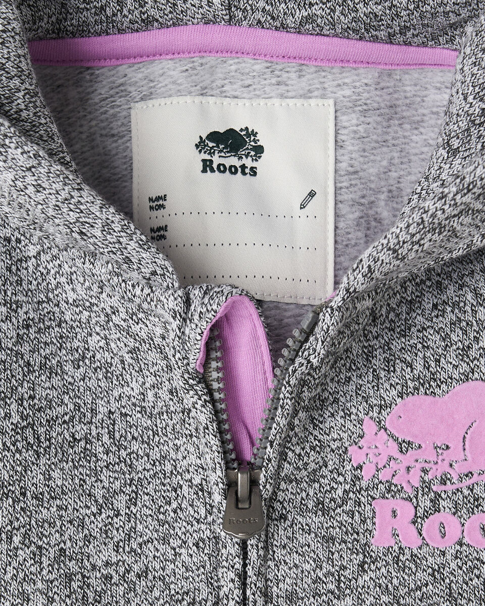 Chandail original &agrave; capuchon et glissi&egrave;re en coton bio pour b&eacute;b&eacute;s