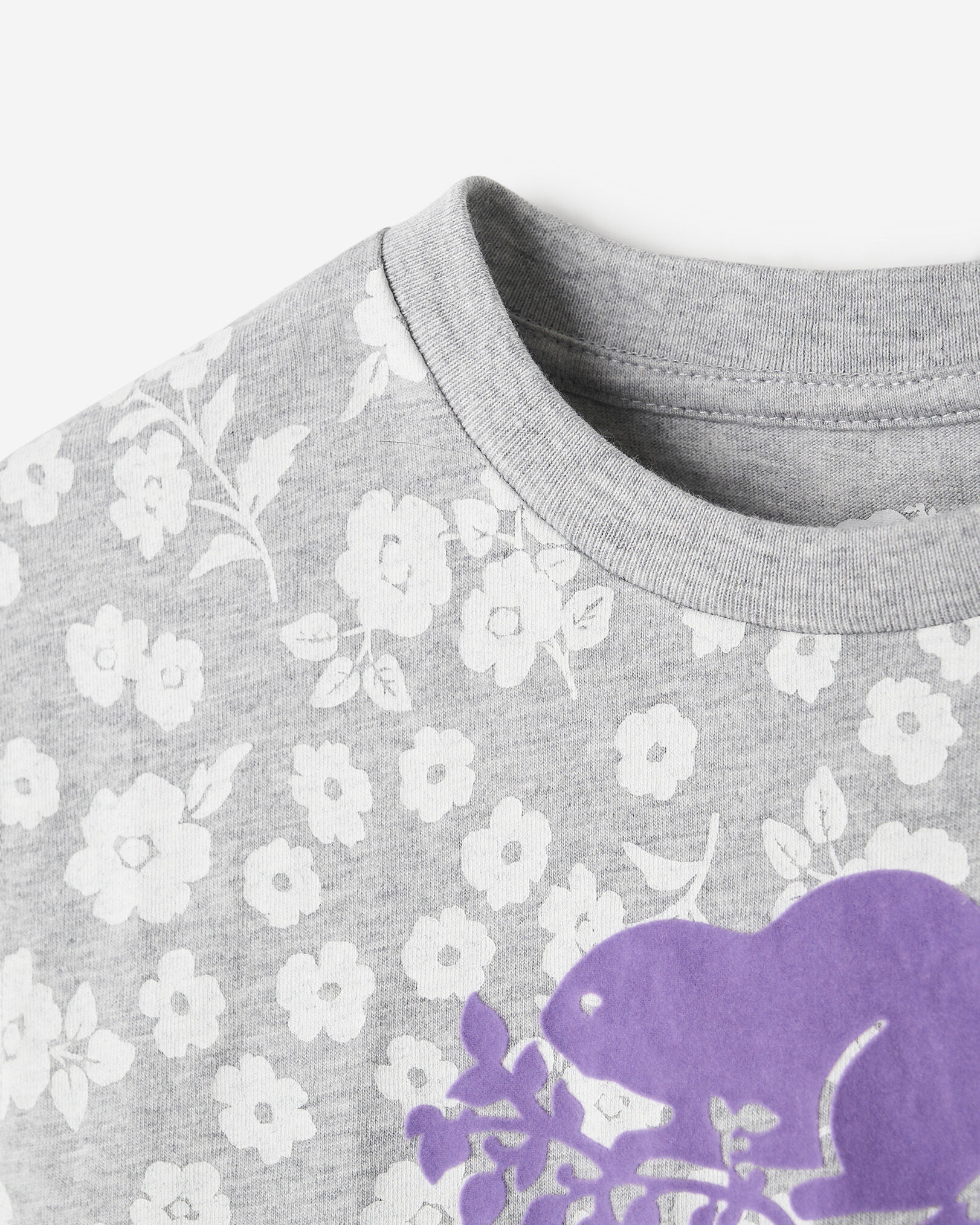 Robe à motif floral pour toute-petite