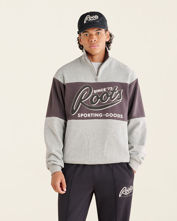 Sporting Goods Relaxed Half Zip Stein