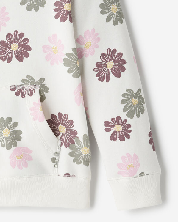 Chandail &agrave; capuchon &agrave; motif floral Roots Academy pour enfants