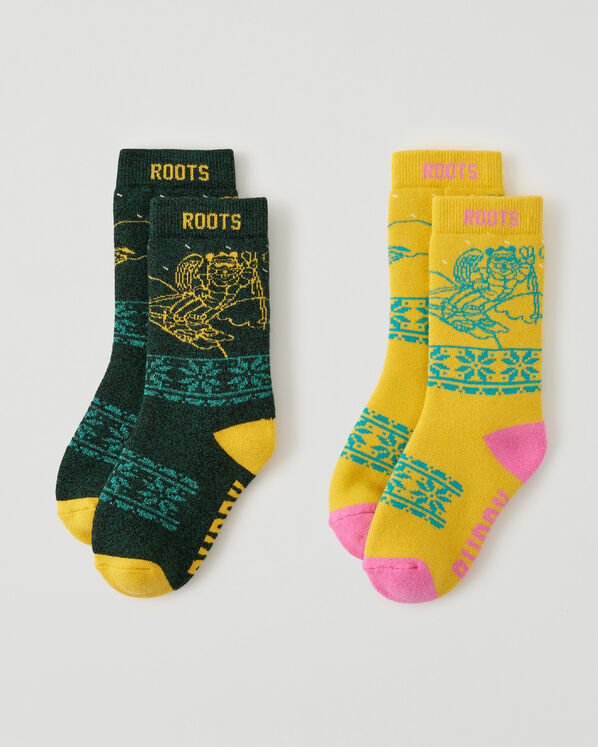 2 paires de chaussettes Buddy pour enfants