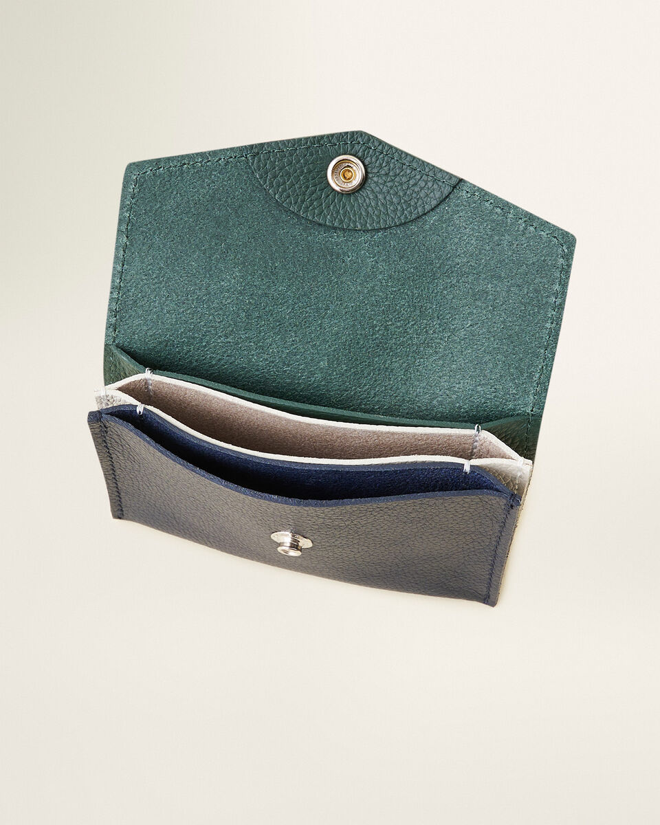 Mini sac à goussets latéraux en accordéon en cuir Cervino
