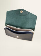 Mini sac à goussets latéraux en accordéon en cuir Cervino