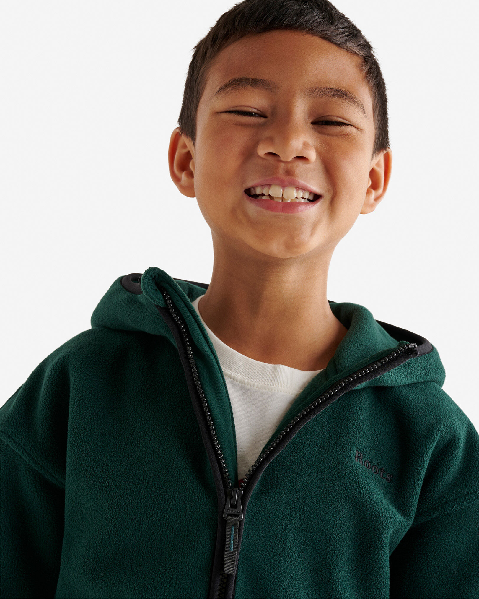 Kids Microfleece Zip Hoodie
