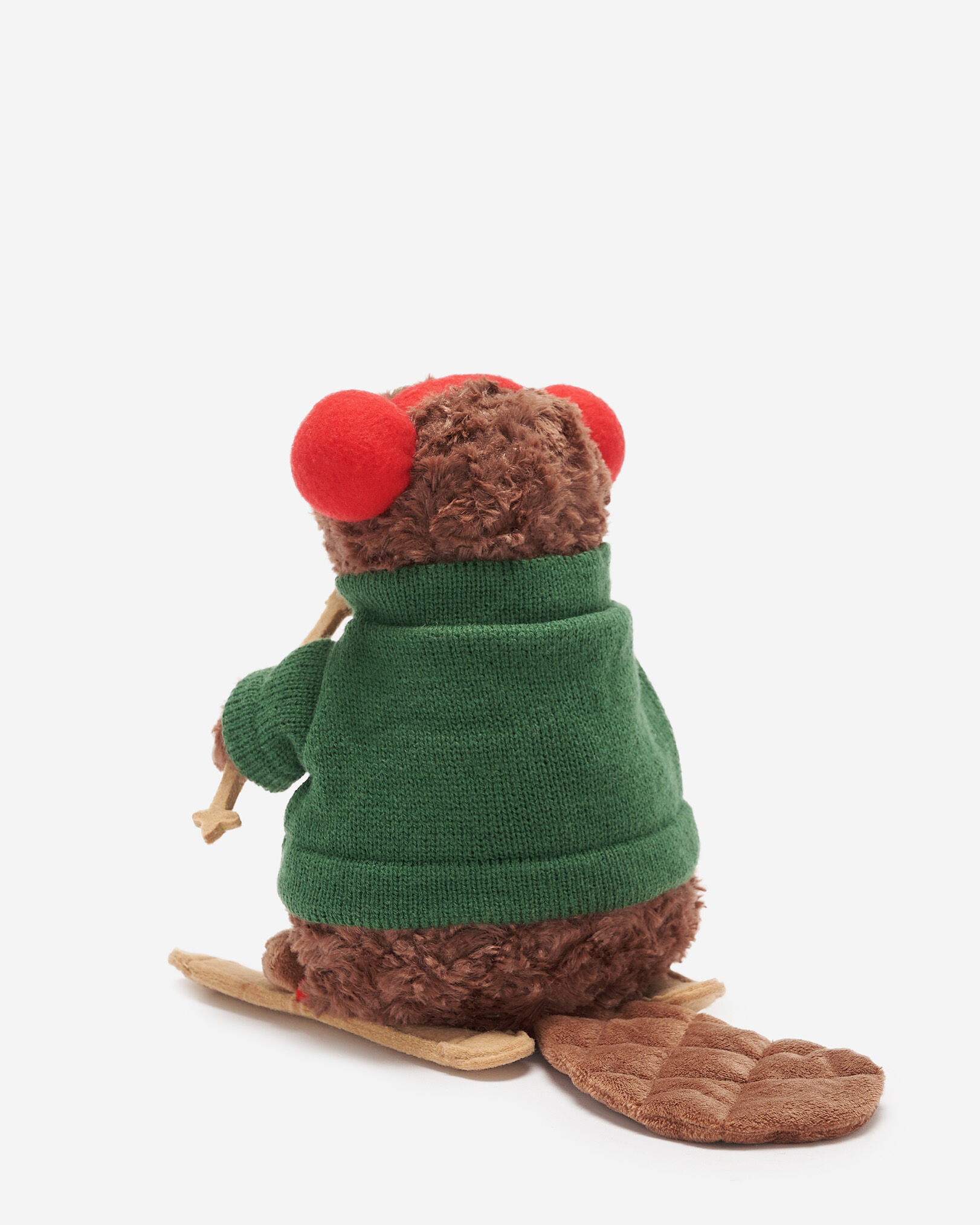 Nordic Ski Beaver Stuffie