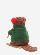Nordic Ski Beaver Stuffie
