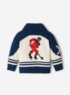 Baby Hockey Shawl Cardigan