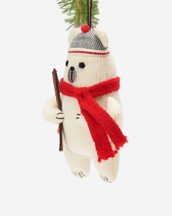 Fishing Polar Bear Ornament