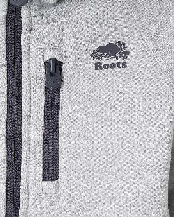 Chandail à capuchon et glissière en tissu interlock Recover pour tout-petits