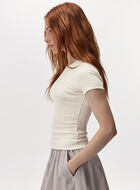 Roam Rib Fitted Short Sleeve Top