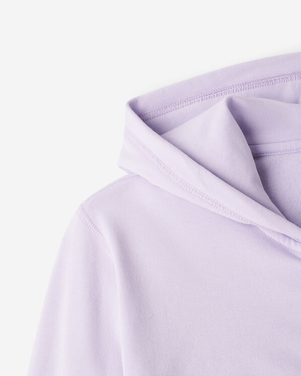 Girls Organic Cooper Shrunken Zip Hoodie