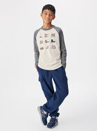 Kids Cabin Baseball T-Shirt