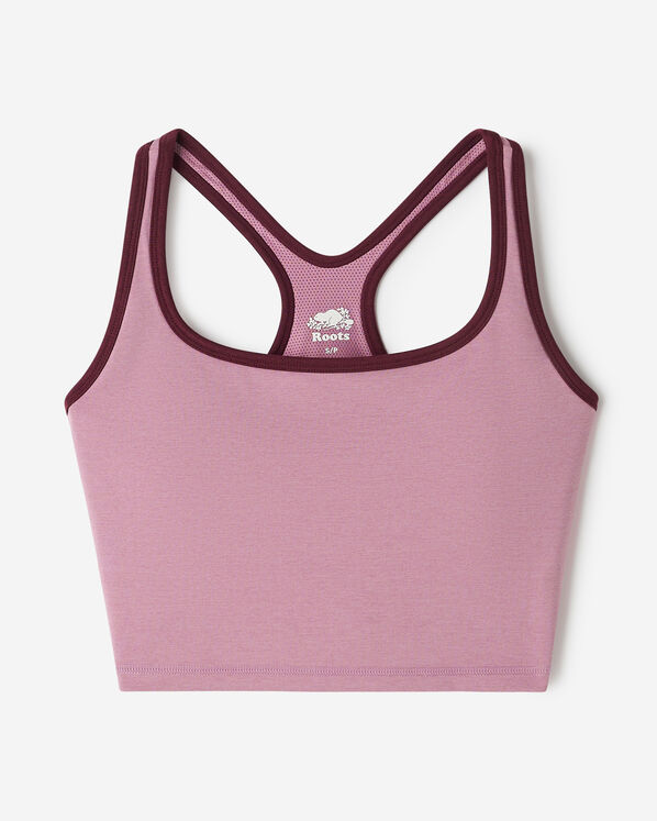 Active Knit Cropped Tank