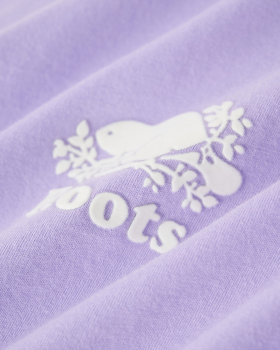 T-shirt &agrave; bordures contrastantes en coton bio Cooper pour femme