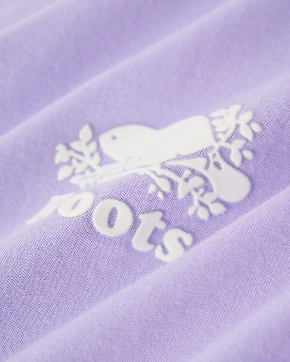 T-shirt &agrave; bordures contrastantes en coton bio Cooper pour femme