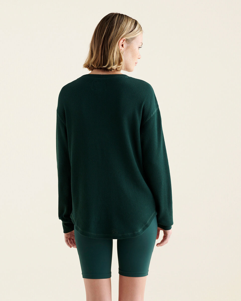 Waffle Long Sleeve Top