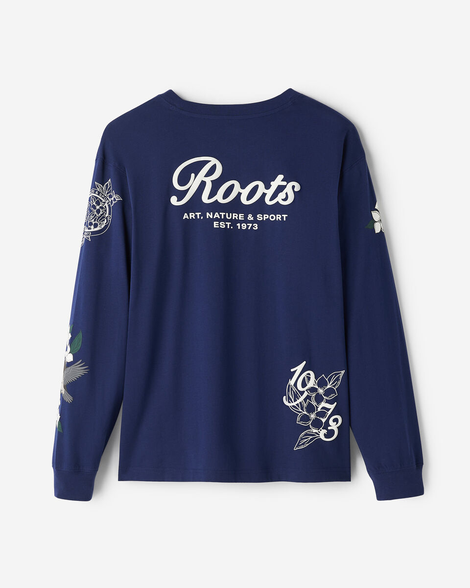 Womens Roots Signature Long Sleeve T-Shirt