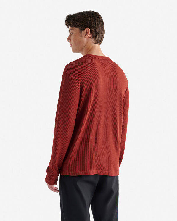 Waffle Long Sleeve Crew