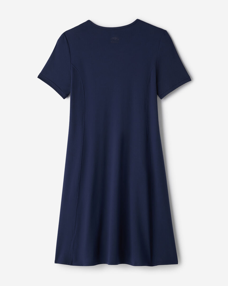 Robe mini en tricot à manches courtes Renew 