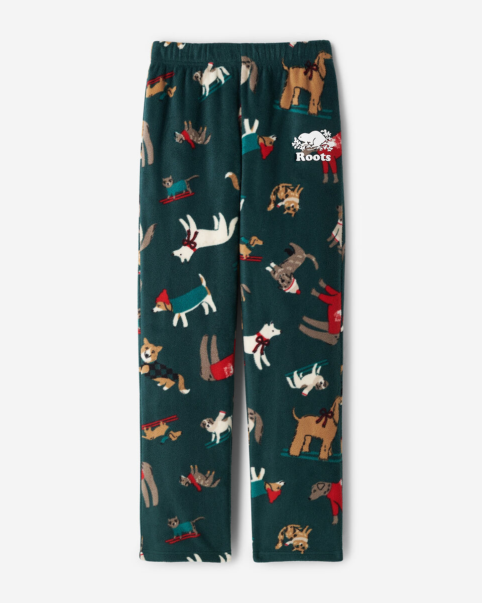 Pantalon de pyjama en micromolleton pour enfants