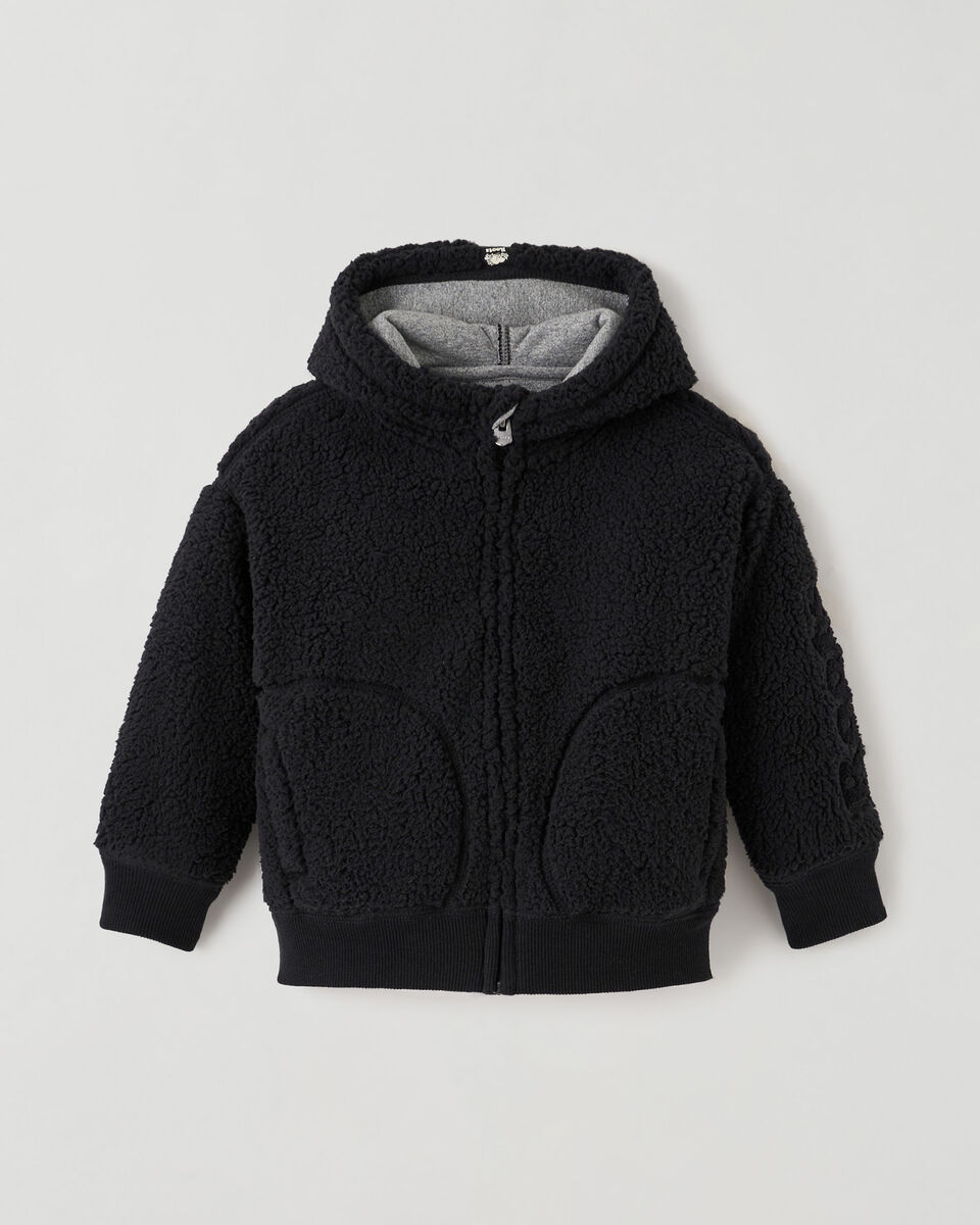 Toddler Sherpa Relaxed Zip Hoodie