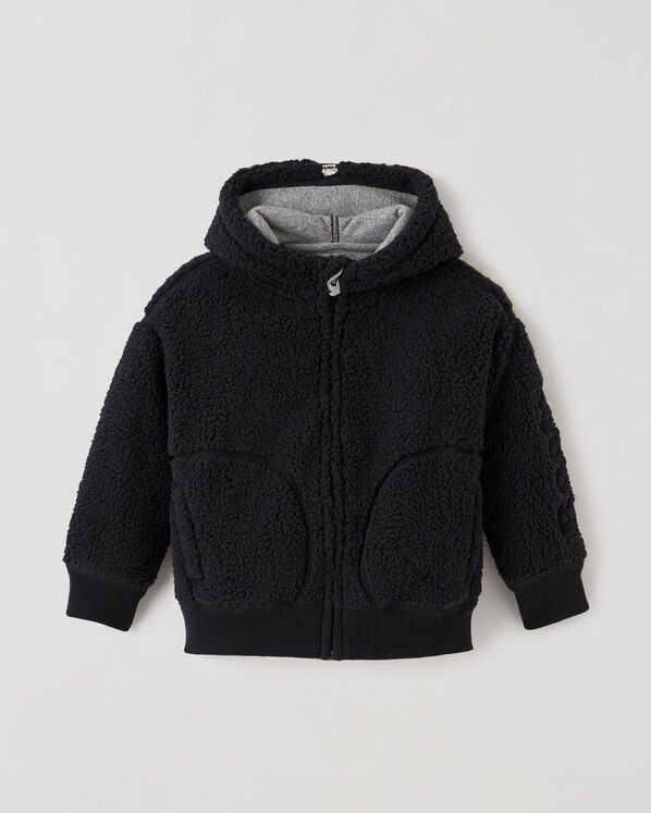 Toddler Shearling Fleece Relaxed Zip Hoodie