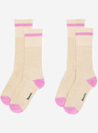2 paires de chaussettes en coton Cabane pour adultes
