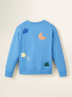 Kids Nature Club Graphic Crew Sweatshirt