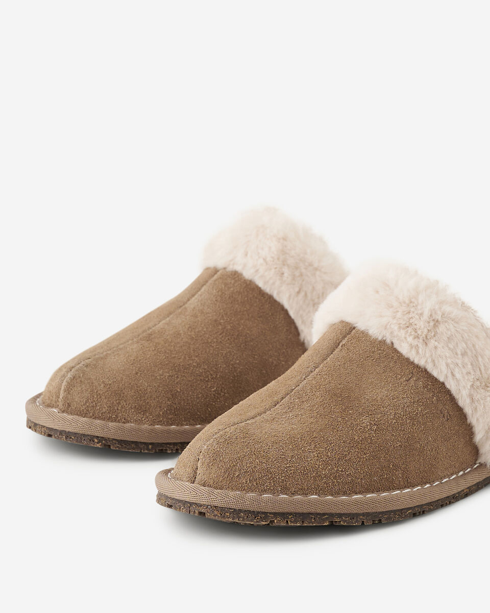 Womens Mule Suede Slipper