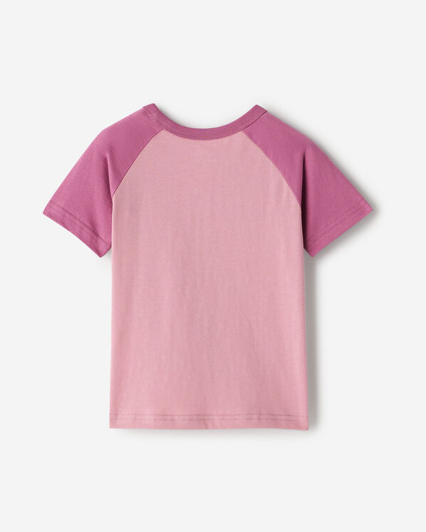 T-shirt style baseball Cooper en coton bio pour tout-petits