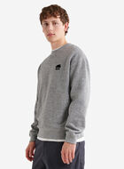 Chandail à col rond original décontracté en molleton de coton bio