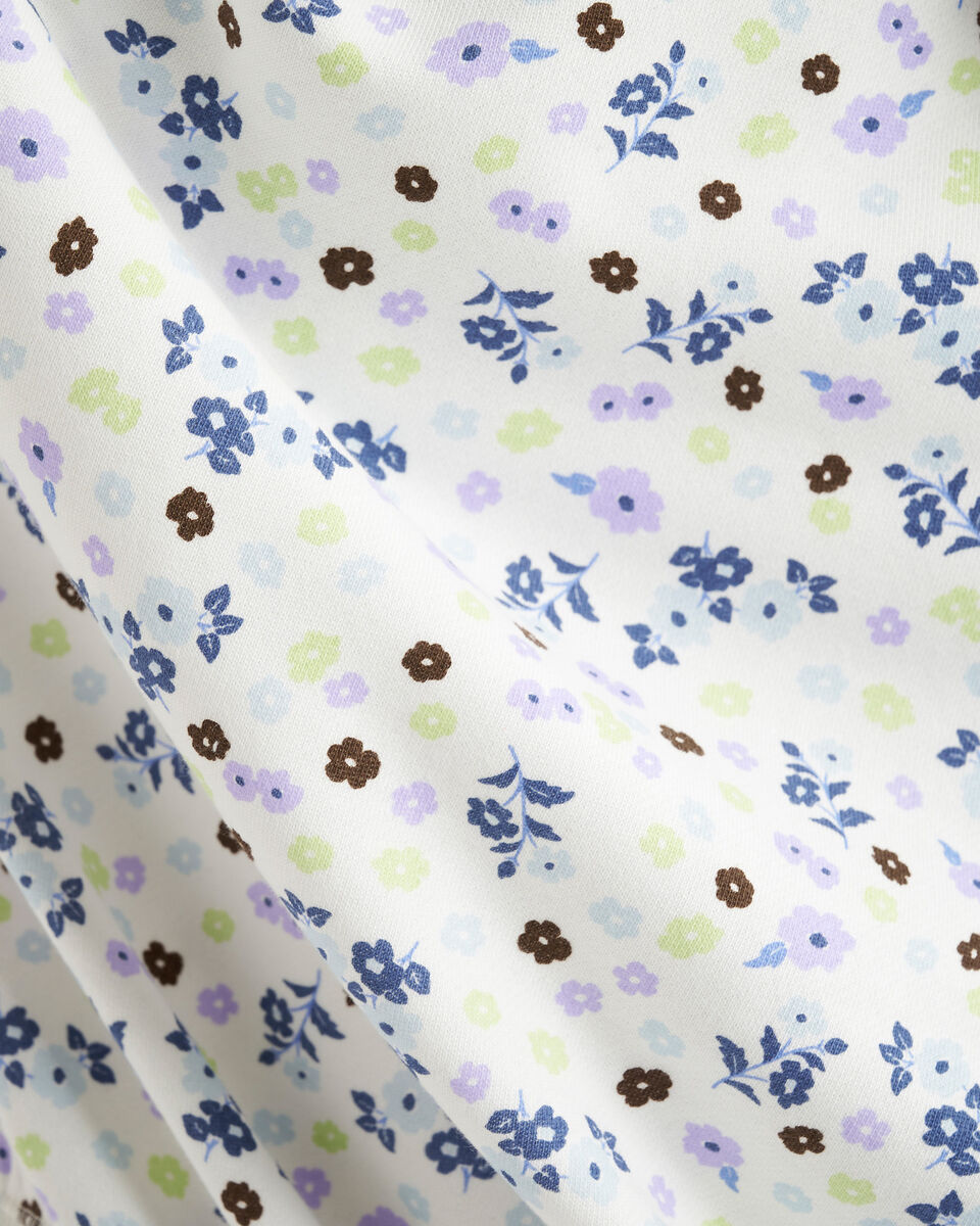 Roots Floral Quarter Zip