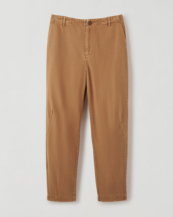 Soft Twill Barrel Pant