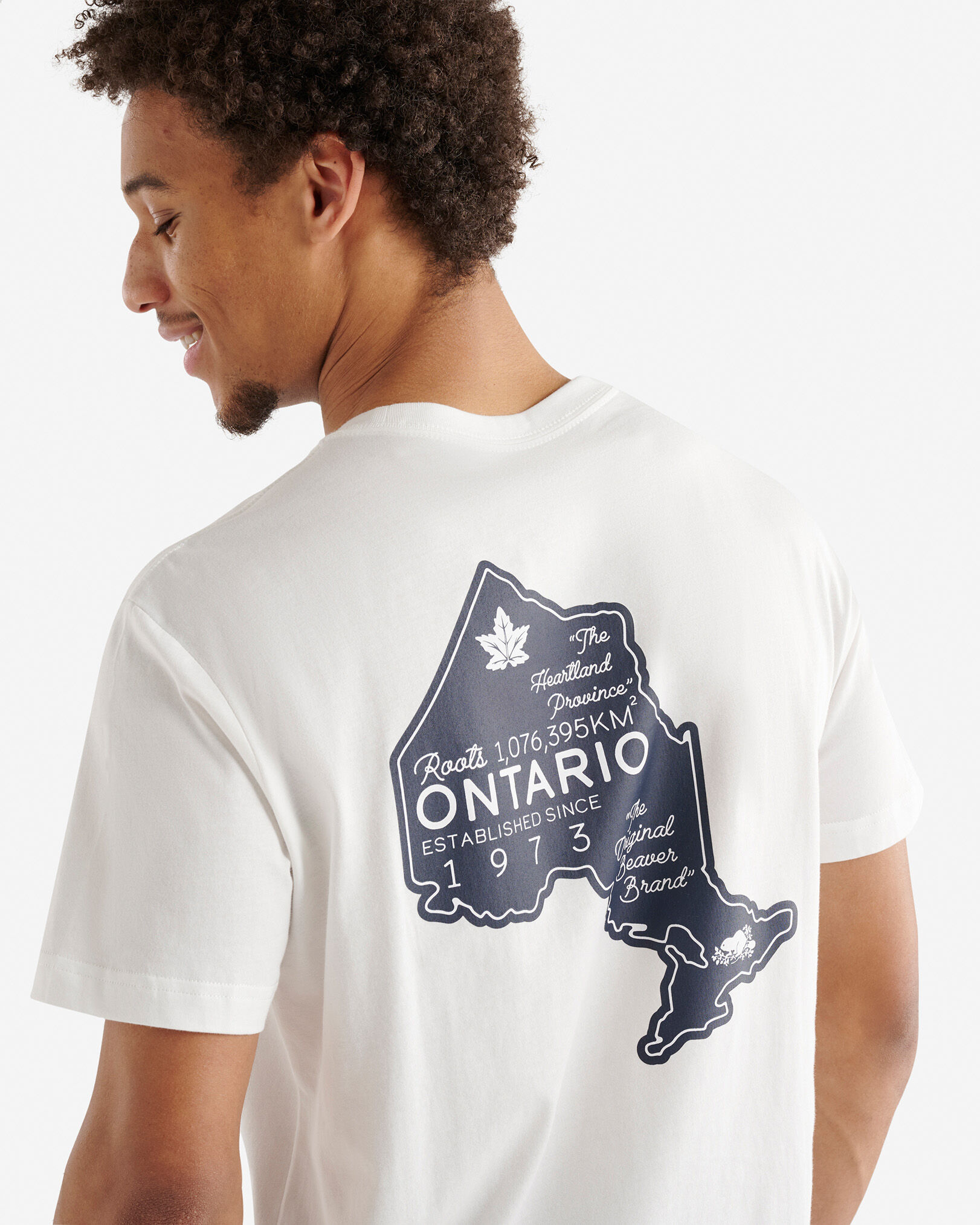 T-shirt Géographie du Canada pour homme