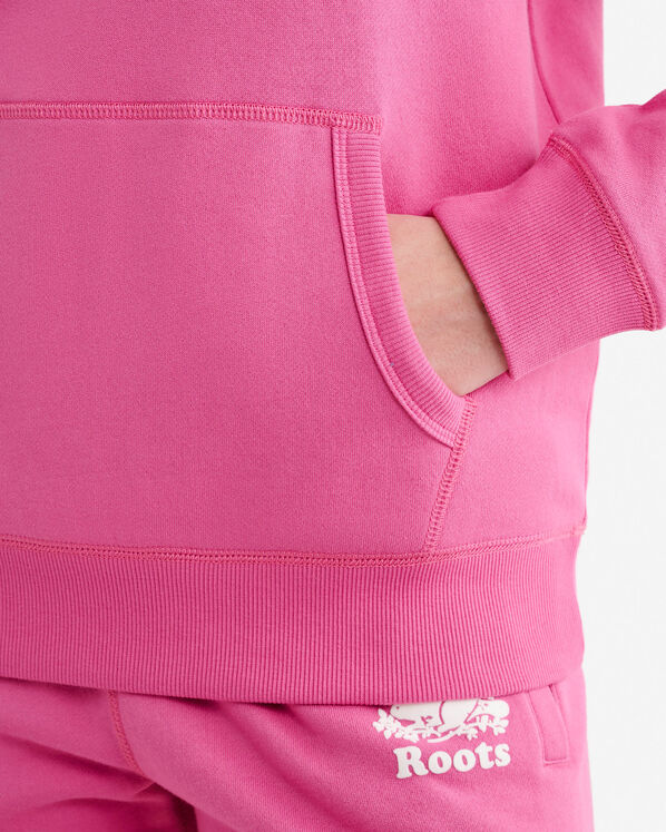 Chandail kangourou original &agrave; capuchon en coton bio