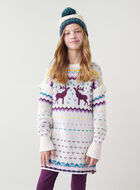 Girls Fair Isle Sweater Dress