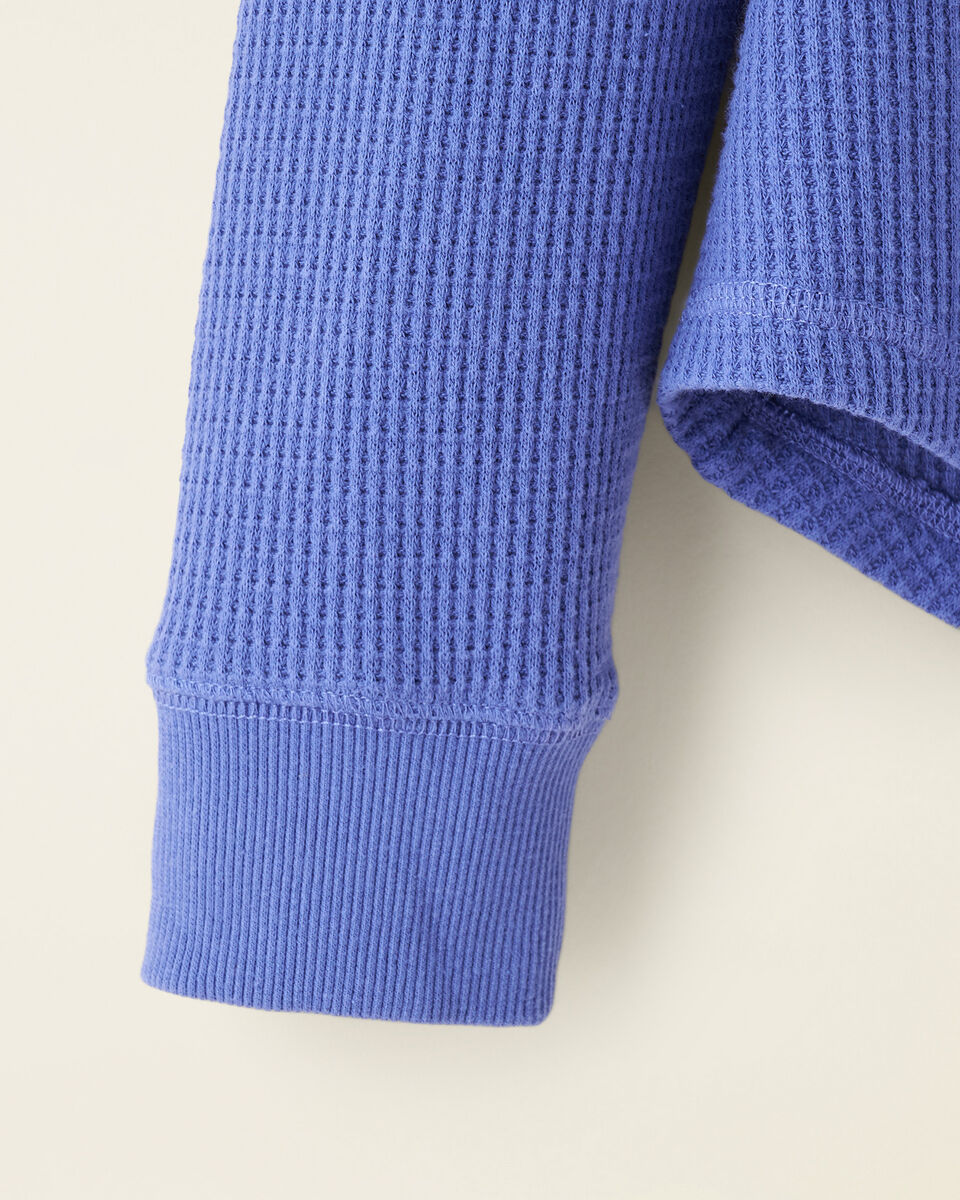 Waffle Long Sleeve Top