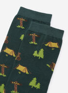 Mi-chaussettes imprimées Springfield pour adultes