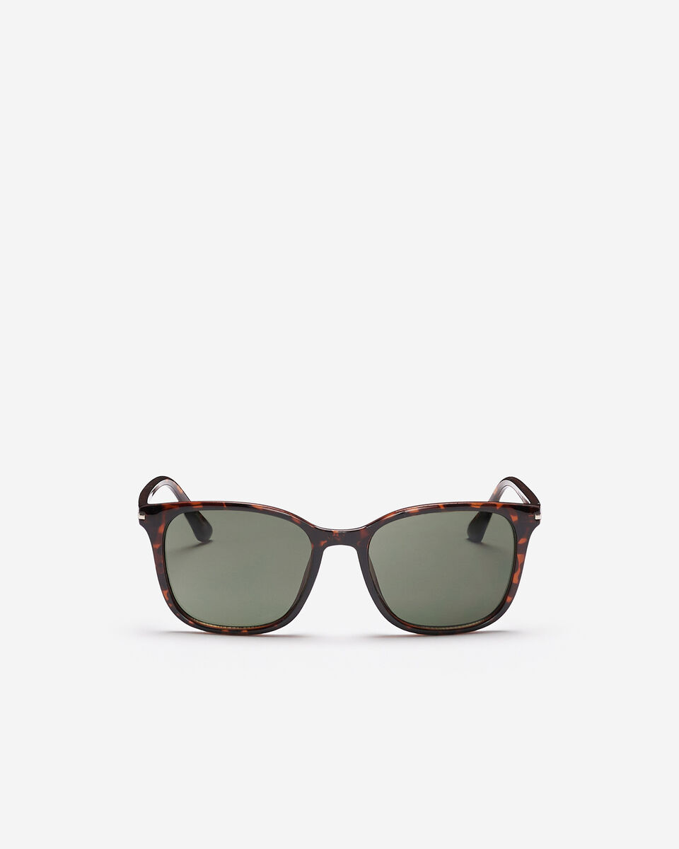 Womens Plastic Square Metal Decorated Sunglasses