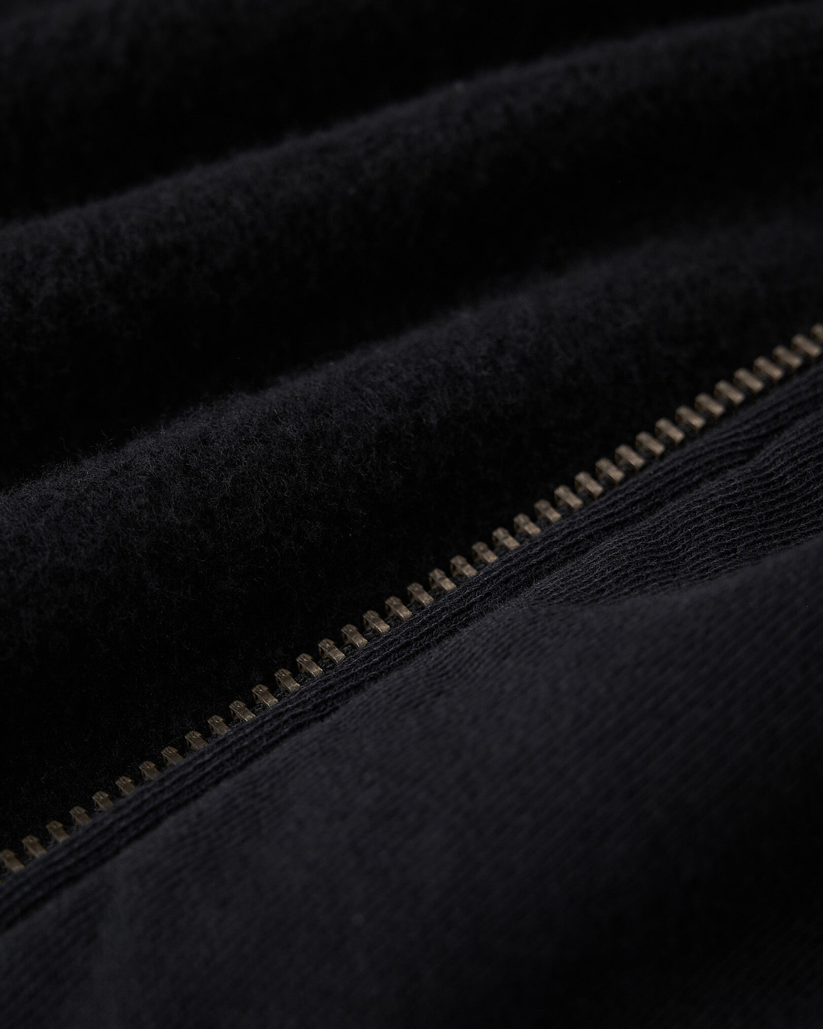 Organic Cooper Slim Full Zip Hoodie